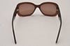 Authentic CHANEL Vintage Sunglasses CoCo Mark Plastic 5102 Brown 0202J