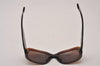 Authentic CHANEL Vintage Sunglasses CoCo Mark Plastic 5102 Brown 0202J