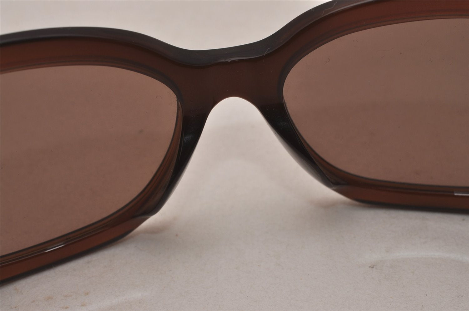 Authentic CHANEL Vintage Sunglasses CoCo Mark Plastic 5102 Brown 0202J