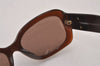 Authentic CHANEL Vintage Sunglasses CoCo Mark Plastic 5102 Brown 0202J