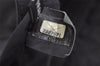 Authentic CHANEL New Travel Line Shoulder Tote Bag Nylon Leather Black 0203J