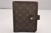 Authentic Louis Vuitton Monogram Agenda MM Notebook Cover R20004 LV 0204J
