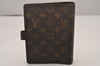 Authentic Louis Vuitton Monogram Agenda MM Notebook Cover R20004 LV 0204J