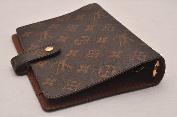 Authentic Louis Vuitton Monogram Agenda MM Notebook Cover R20004 LV 0204J
