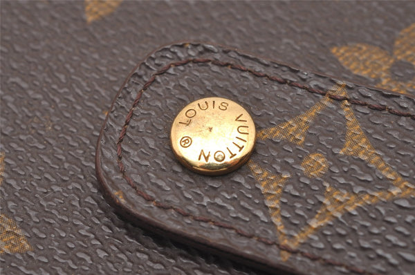 Authentic Louis Vuitton Monogram Agenda MM Notebook Cover R20004 LV 0204J