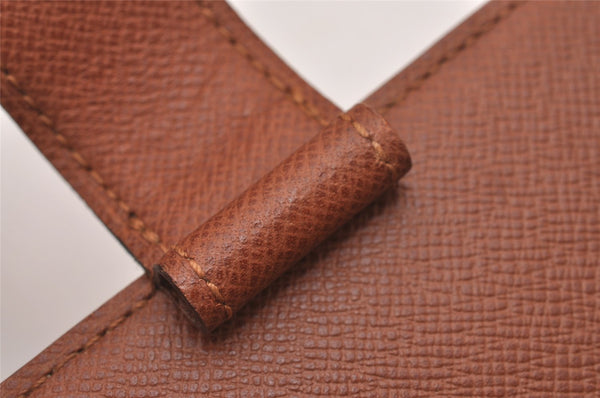 Authentic Louis Vuitton Monogram Agenda MM Notebook Cover R20004 LV 0204J