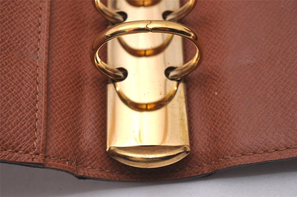 Authentic Louis Vuitton Monogram Agenda MM Notebook Cover R20004 LV 0204J