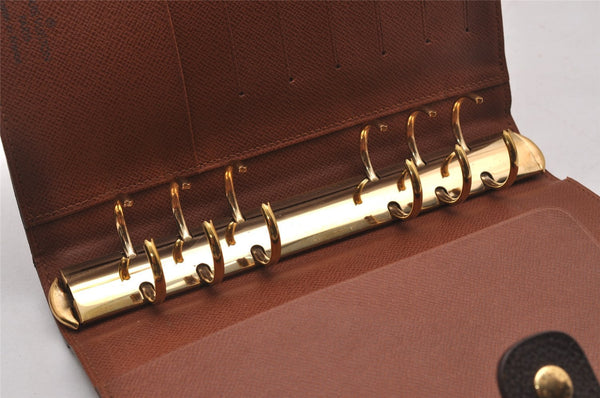 Authentic Louis Vuitton Monogram Agenda MM Notebook Cover R20004 LV 0204J