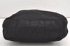 Authentic PRADA Vintage Nylon Tessuto Shoulder Tote Bag Black 0205K
