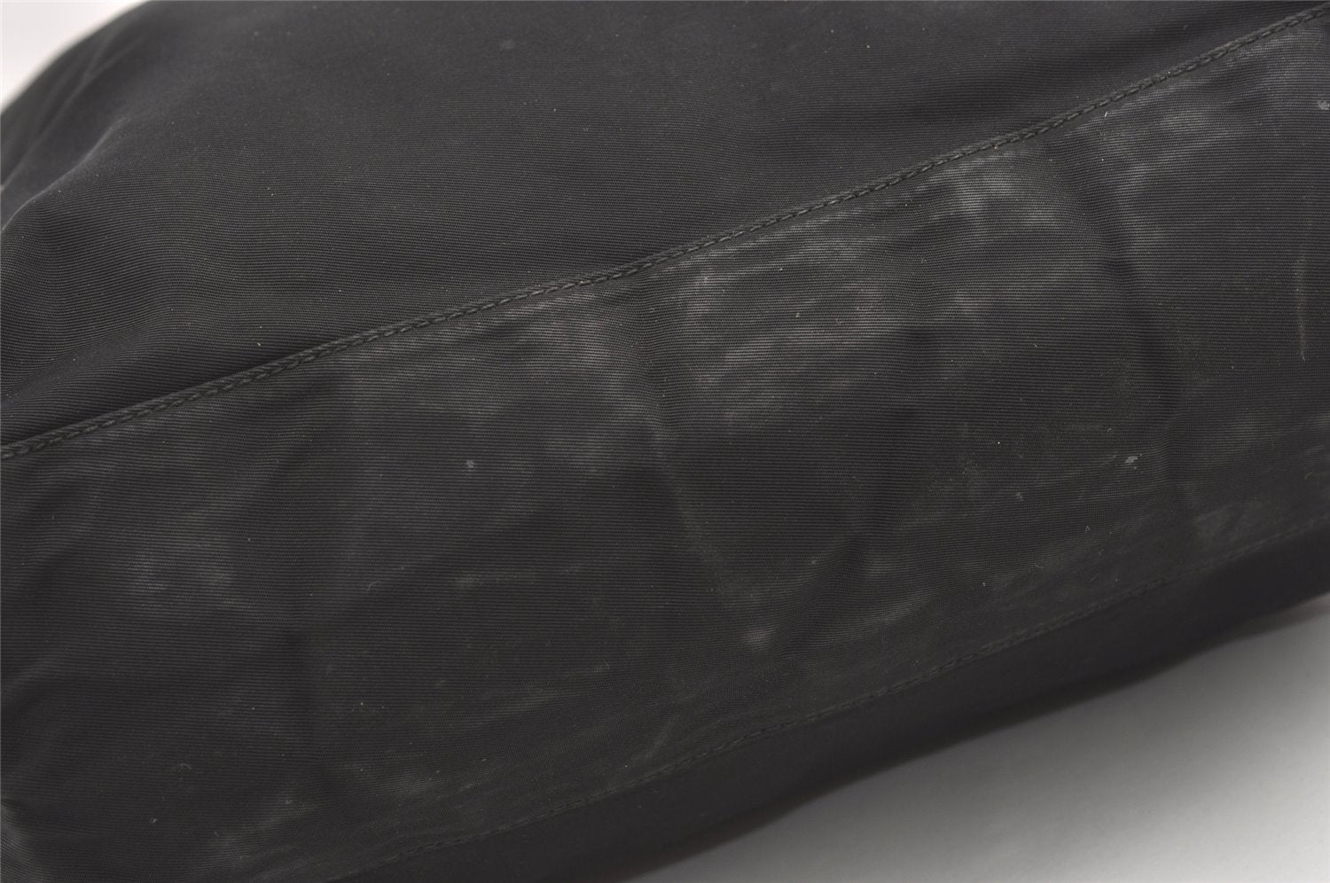 Authentic PRADA Vintage Nylon Tessuto Shoulder Tote Bag Black 0205K