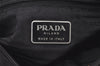 Authentic PRADA Vintage Nylon Tessuto Shoulder Tote Bag Black 0205K