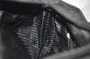 Authentic PRADA Vintage Nylon Tessuto Shoulder Tote Bag Black 0205K