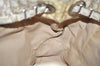 Authentic Christian Dior Trotter Romantic Tote Bag PVC Leather Beige 0206I
