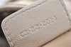 Authentic Christian Dior Trotter Romantic Tote Bag PVC Leather Beige 0206I