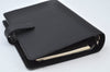 Authentic Louis Vuitton Epi Agenda MM Notebook Cover Black R20202 LV 0206J