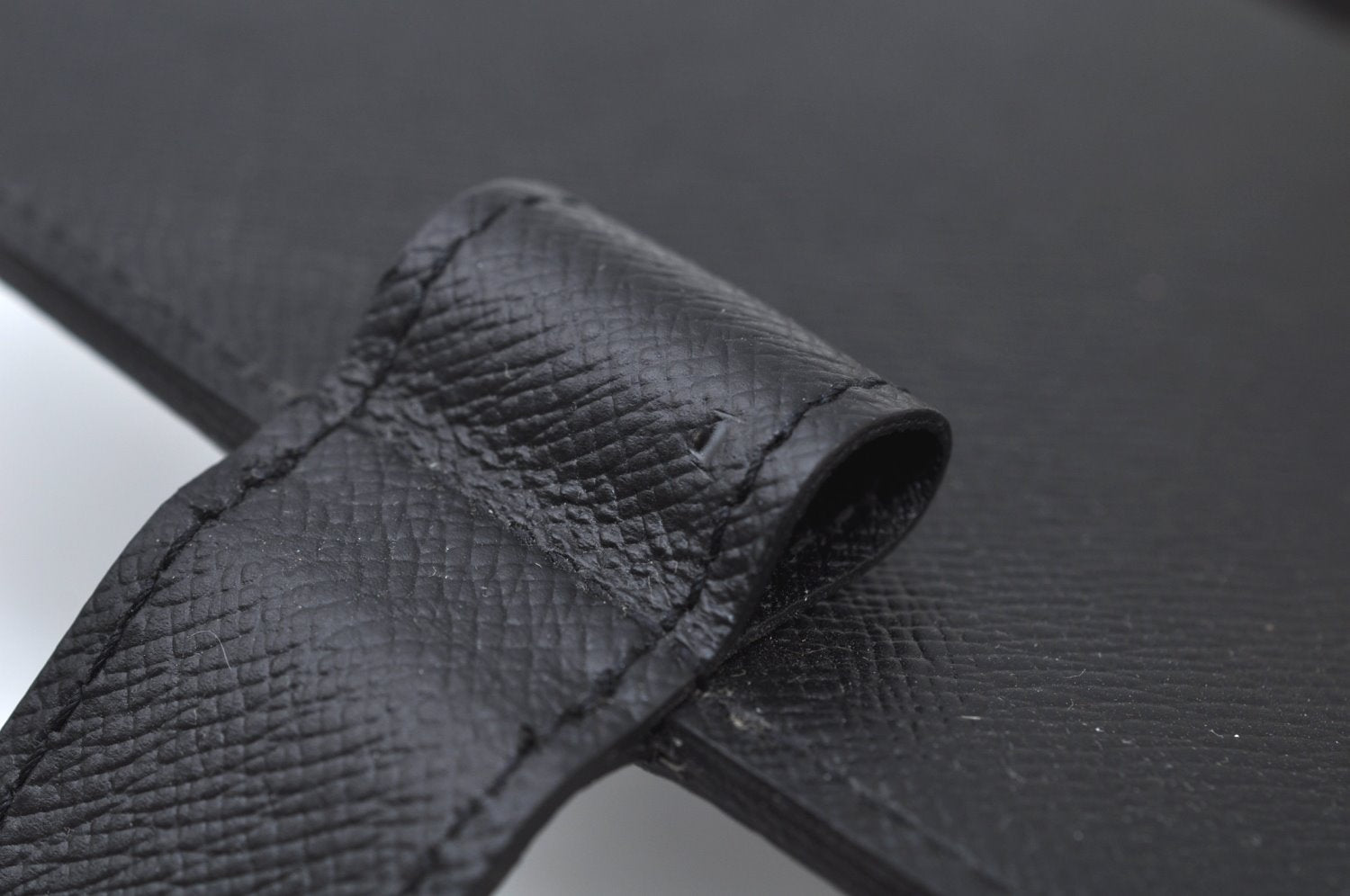 Authentic Louis Vuitton Epi Agenda MM Notebook Cover Black R20202 LV 0206J