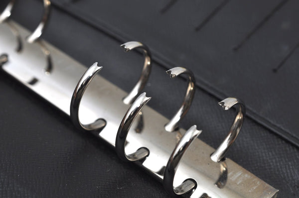 Authentic Louis Vuitton Epi Agenda MM Notebook Cover Black R20202 LV 0206J