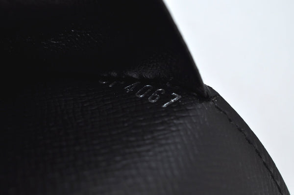 Authentic Louis Vuitton Epi Agenda MM Notebook Cover Black R20202 LV 0206J