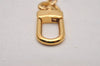 Authentic Louis Vuitton Inventeur Logo Key Chain Charm Mirror Gold LV 0208J