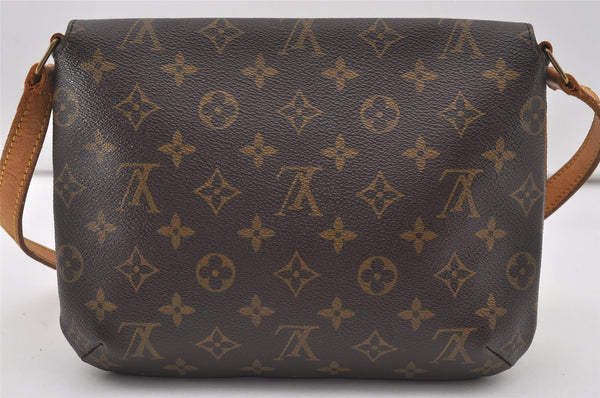 Authentic Louis Vuitton Monogram Musette Tango Shoulder Bag M51257 LV 0209J