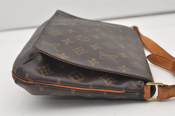 Authentic Louis Vuitton Monogram Musette Tango Shoulder Bag M51257 LV 0209J