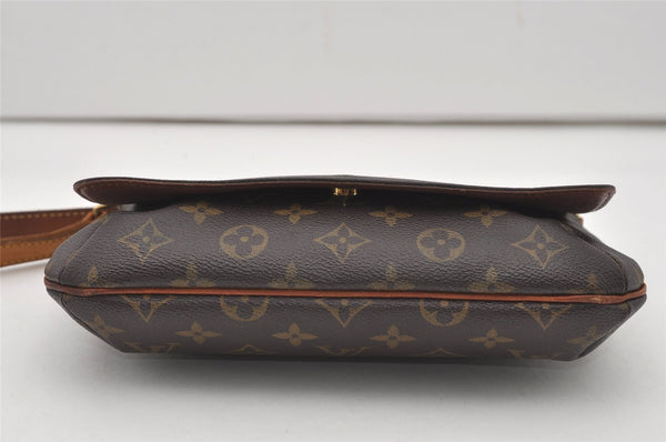 Authentic Louis Vuitton Monogram Musette Tango Shoulder Bag M51257 LV 0209J