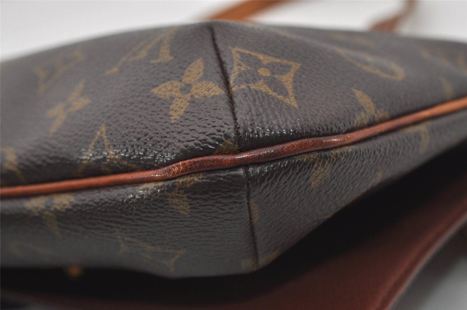 Authentic Louis Vuitton Monogram Musette Tango Shoulder Bag M51257 LV 0209J