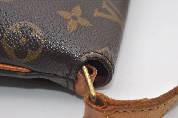 Authentic Louis Vuitton Monogram Musette Tango Shoulder Bag M51257 LV 0209J