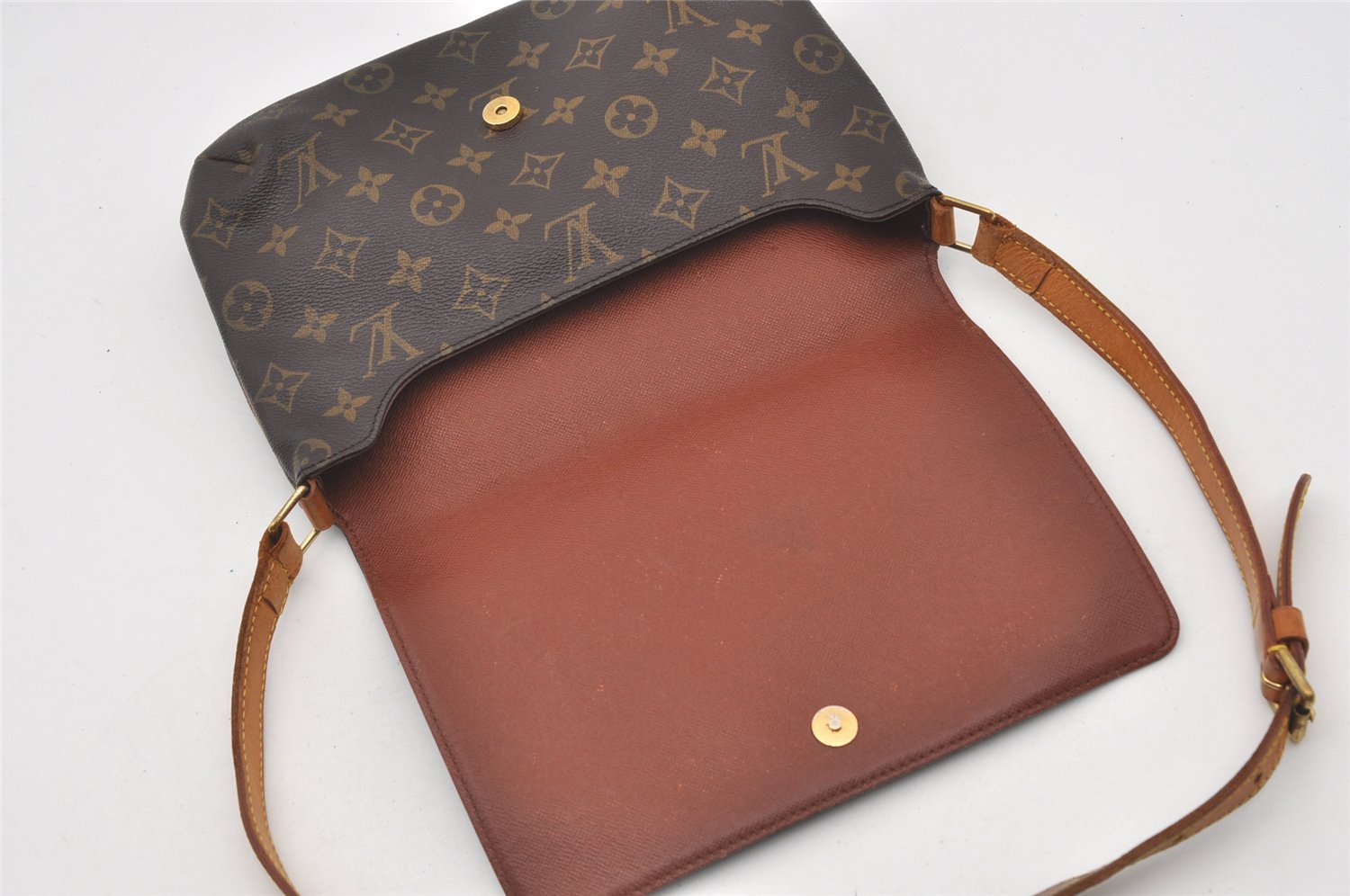 Authentic Louis Vuitton Monogram Musette Tango Shoulder Bag M51257 LV 0209J