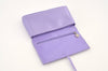 Authentic BVLGARI Vintage Clutch Hand Bag Pouch Purse Polyester Purple 0209K