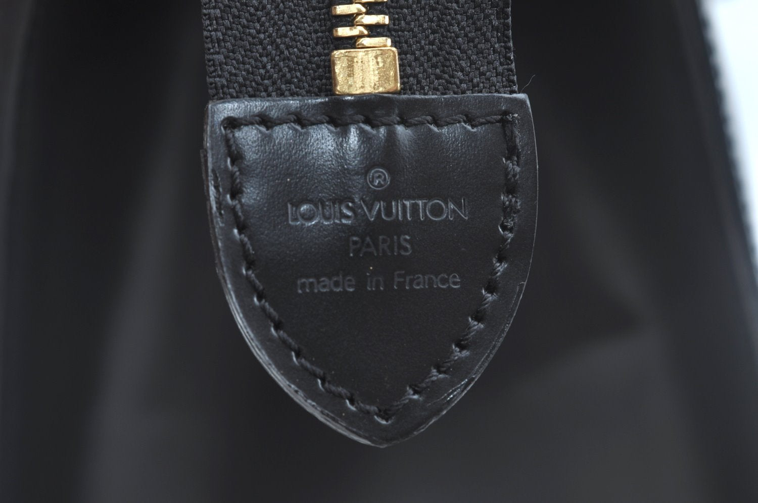 Authentic Louis Vuitton Epi Riviera Hand Bag Black M48182 LV 0210H