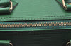 Authentic Louis Vuitton Epi Speedy 25 Hand Boston Bag Green M43014 LV 0211H