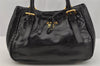 Authentic PRADA Vintage Leather 2Way Hand Tote Bag Purse Black Junk 0211J