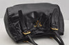 Authentic PRADA Vintage Leather 2Way Hand Tote Bag Purse Black Junk 0211J