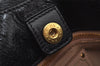 Authentic PRADA Vintage Leather 2Way Hand Tote Bag Purse Black Junk 0211J