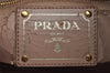 Authentic PRADA Vintage Leather 2Way Hand Tote Bag Purse Black Junk 0211J