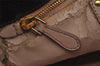 Authentic PRADA Vintage Leather 2Way Hand Tote Bag Purse Black Junk 0211J