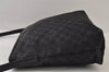 Authentic GUCCI Shoulder Cross Body Bag GG Nylon Leather 308840 Black 0212J