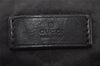 Authentic GUCCI Shoulder Cross Body Bag GG Nylon Leather 308840 Black 0212J
