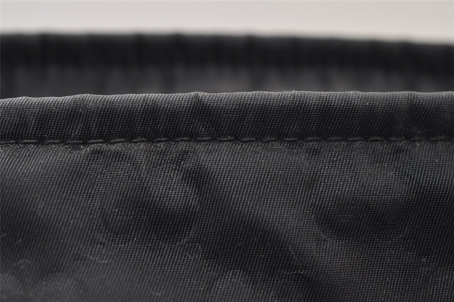 Authentic GUCCI Shoulder Cross Body Bag GG Nylon Leather 308840 Black 0212J