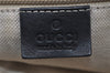Authentic GUCCI Shoulder Cross Body Bag GG Nylon Leather 308840 Black 0212J