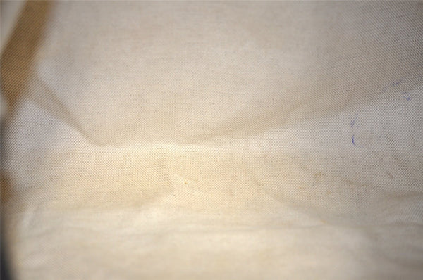 Authentic GUCCI Shoulder Cross Body Bag GG Nylon Leather 308840 Black 0212J