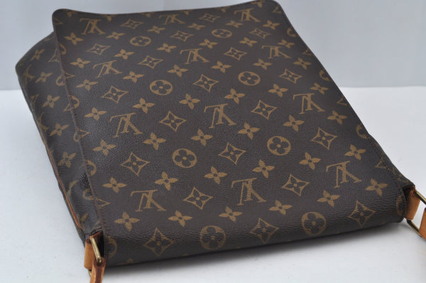 Authentic Louis Vuitton Monogram Musette Shoulder Cross Body Bag M51256 LV 0214J