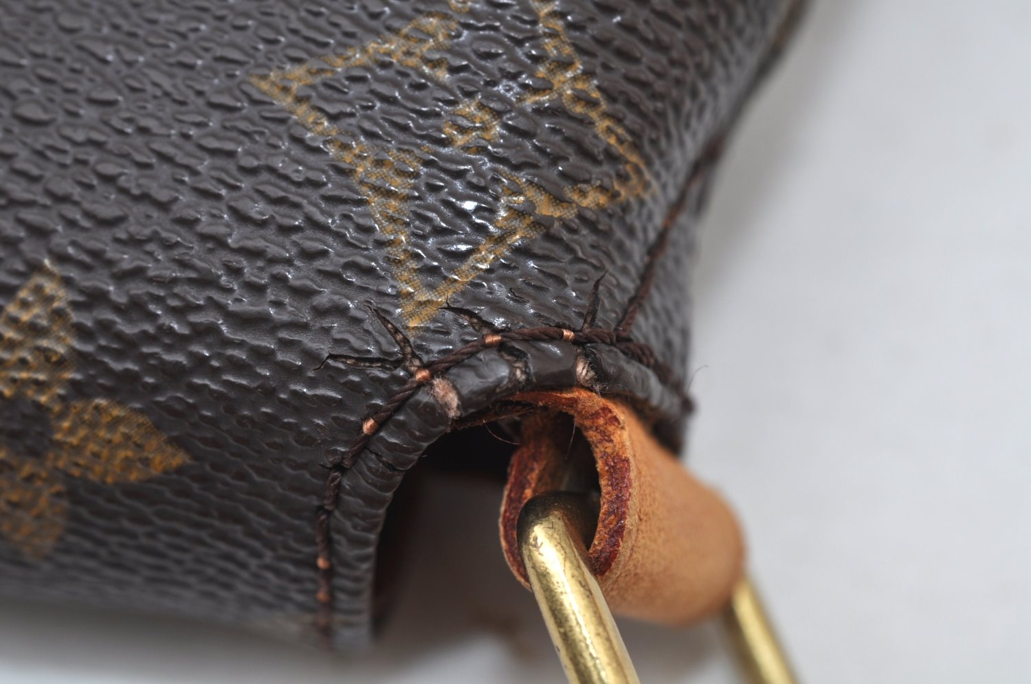 Authentic Louis Vuitton Monogram Musette Shoulder Cross Body Bag M51256 LV 0214J