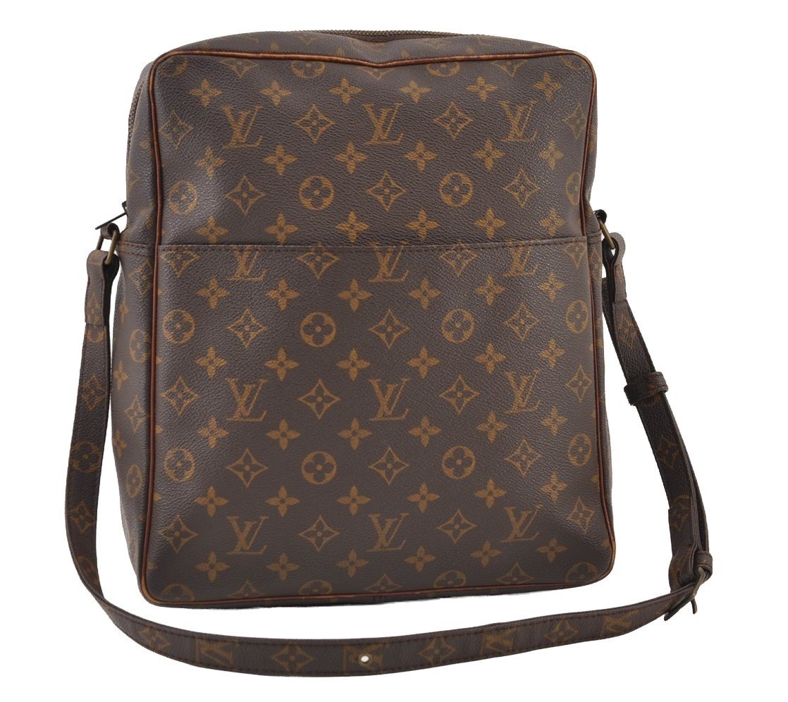 Auth Louis Vuitton Monogram Marceau Shoulder Cross Body Bag Old Model Junk 0216J