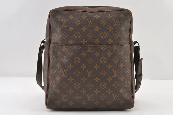 Auth Louis Vuitton Monogram Marceau Shoulder Cross Body Bag Old Model Junk 0216J
