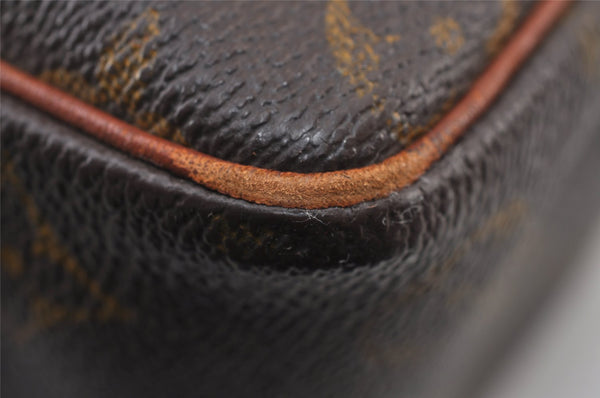 Auth Louis Vuitton Monogram Marceau Shoulder Cross Body Bag Old Model Junk 0216J