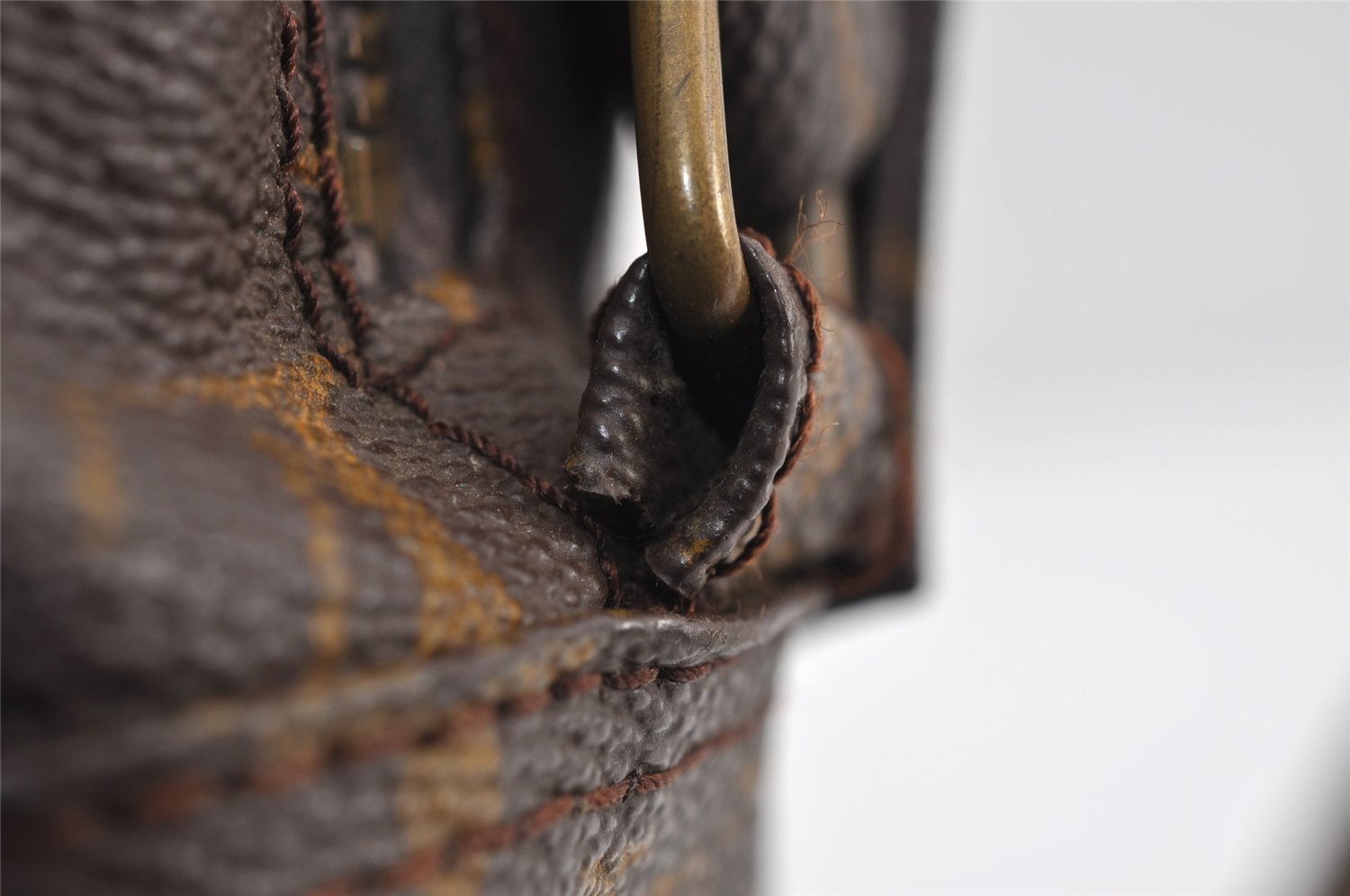 Auth Louis Vuitton Monogram Marceau Shoulder Cross Body Bag Old Model Junk 0216J