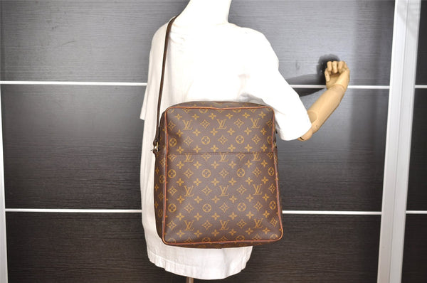 Auth Louis Vuitton Monogram Marceau Shoulder Cross Body Bag Old Model Junk 0216J