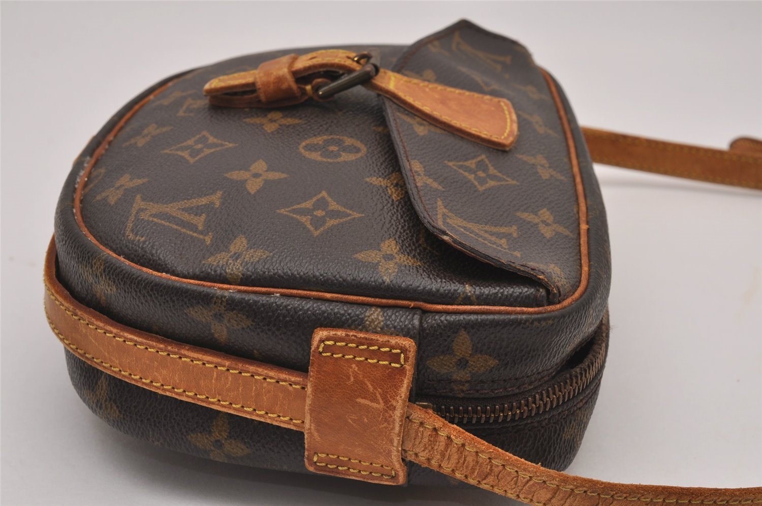 Authentic Louis Vuitton Monogram Jeune Fille PM M51227 Shoulder Cross Bag 0217J